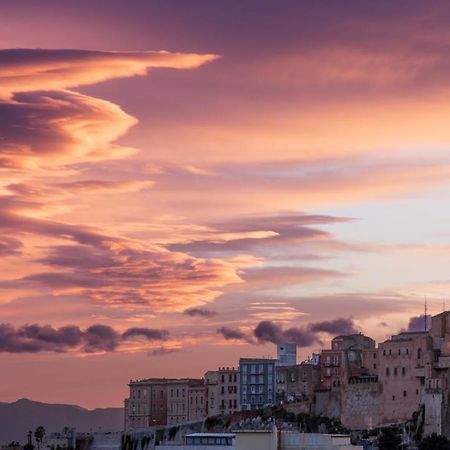 Rossini Penthouse Apartment Cagliari Bagian luar foto