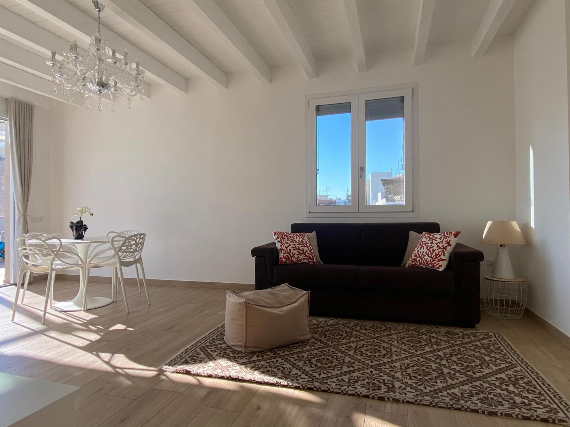 Rossini Penthouse Apartment Cagliari Bagian luar foto